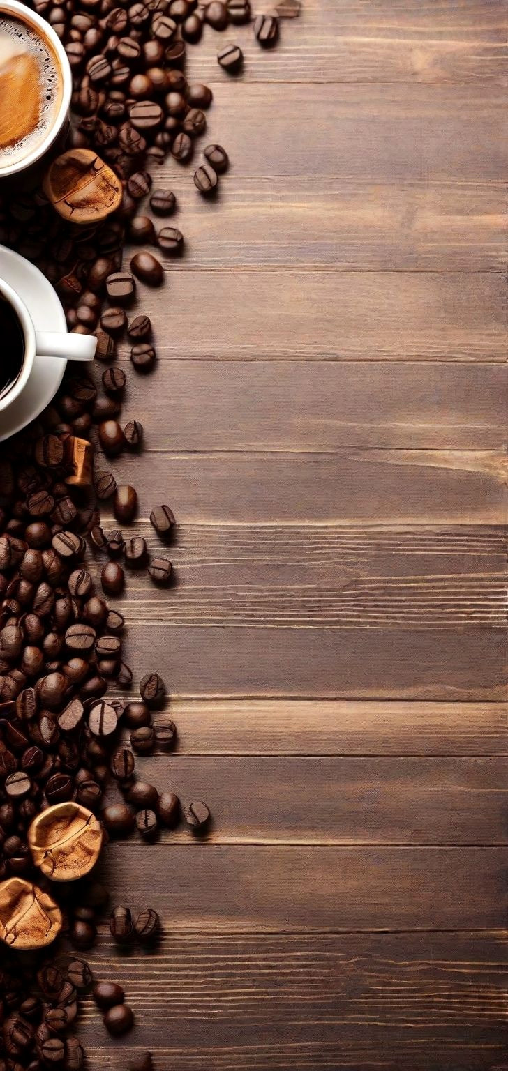 Stunning Coffee Decor: XL Backgrounds in Leonardo Style Stunning Coffee Decor: XL Backgrounds in Leonardo Style