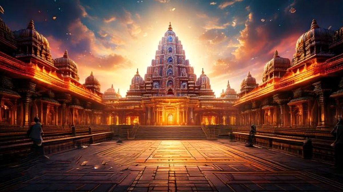 Sunlit Temple Beauty Sunlit Temple Beauty