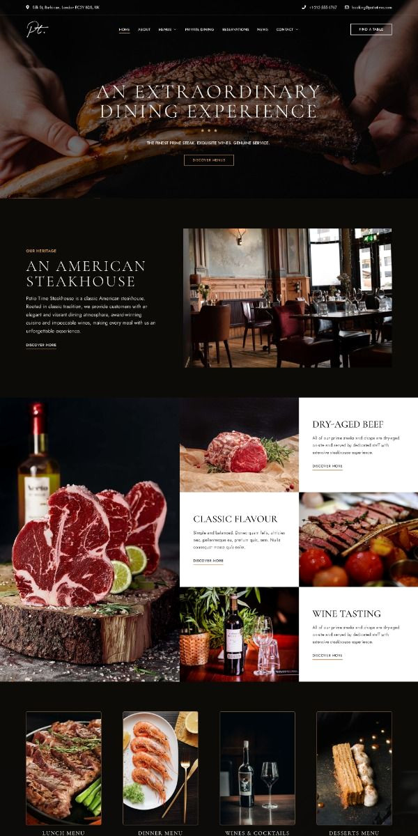 Savor Flavor: 20+ Top Restaurant Website Templates Savor Flavor: 20+ Top Restaurant Website Templates