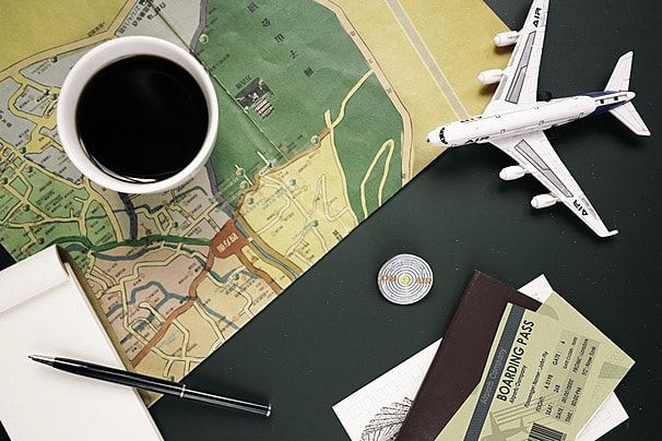 Free Travel Backgrounds: Plane Maps & Boarding Passes Free Travel Backgrounds: Plane Maps & Boarding Passes