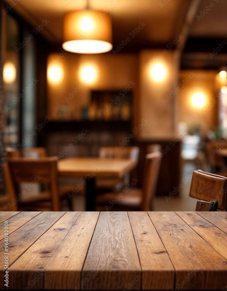 Warm Restaurant Table Awaits Warm Restaurant Table Awaits