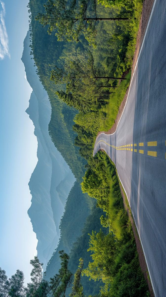 Stunning Mountain Road Wallpapers