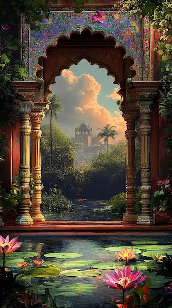Breathtaking Indian Gate at Sunset