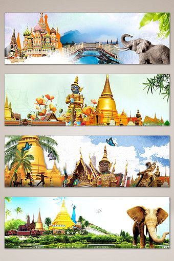 Romantic Thailand Travel Posters Romantic Thailand Travel Posters