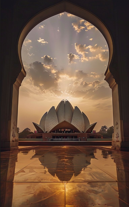 Experience Inner Peace at the Breathtaking Lotus Temple