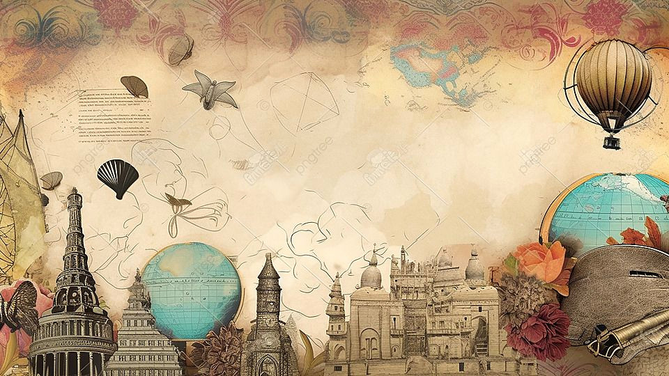 Free Travel Illustration Backgrounds Free Travel Illustration Backgrounds