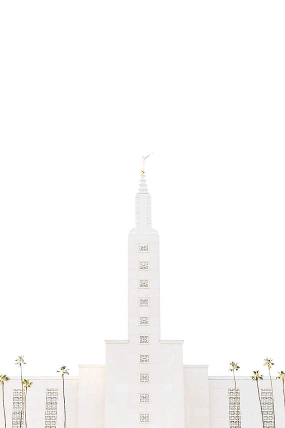 Breathtaking LA Temple Art Breathtaking LA Temple Art