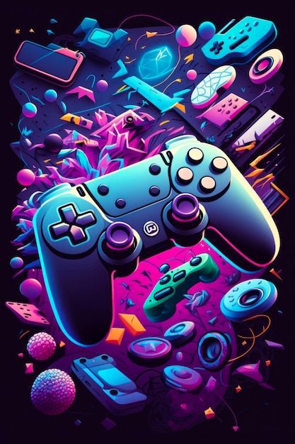 AI-Generated Masterpiece: Virtual Game Controller Unmasked AI-Generated Masterpiece: Virtual Game Controller Unmasked