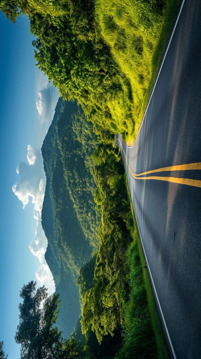 Breathe in Serenity: Mountain Oasis Wallpaper