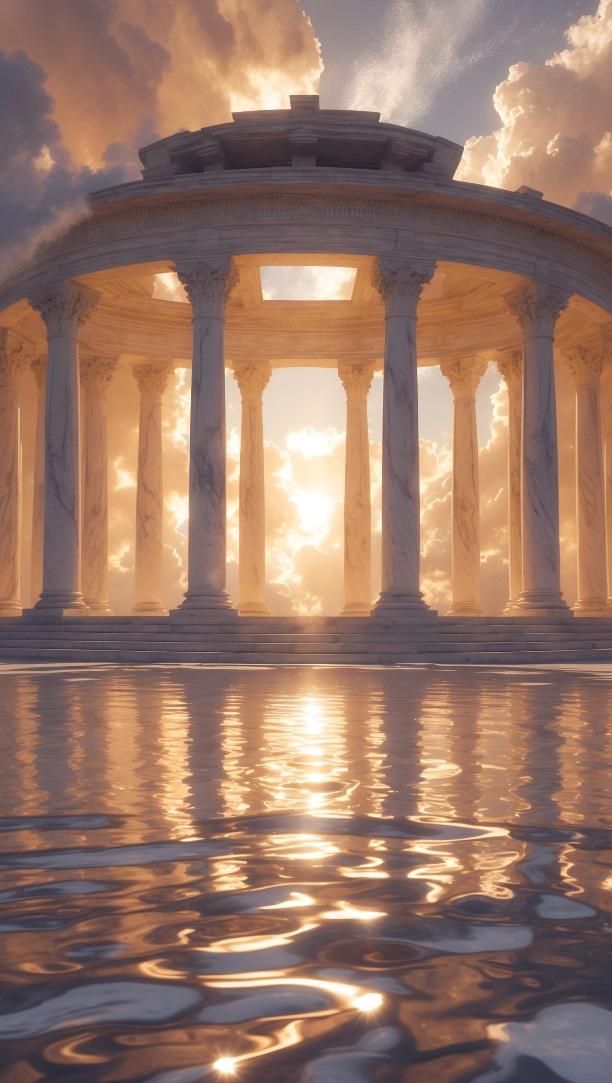 Floating Temples of the Gods Floating Temples of the Gods