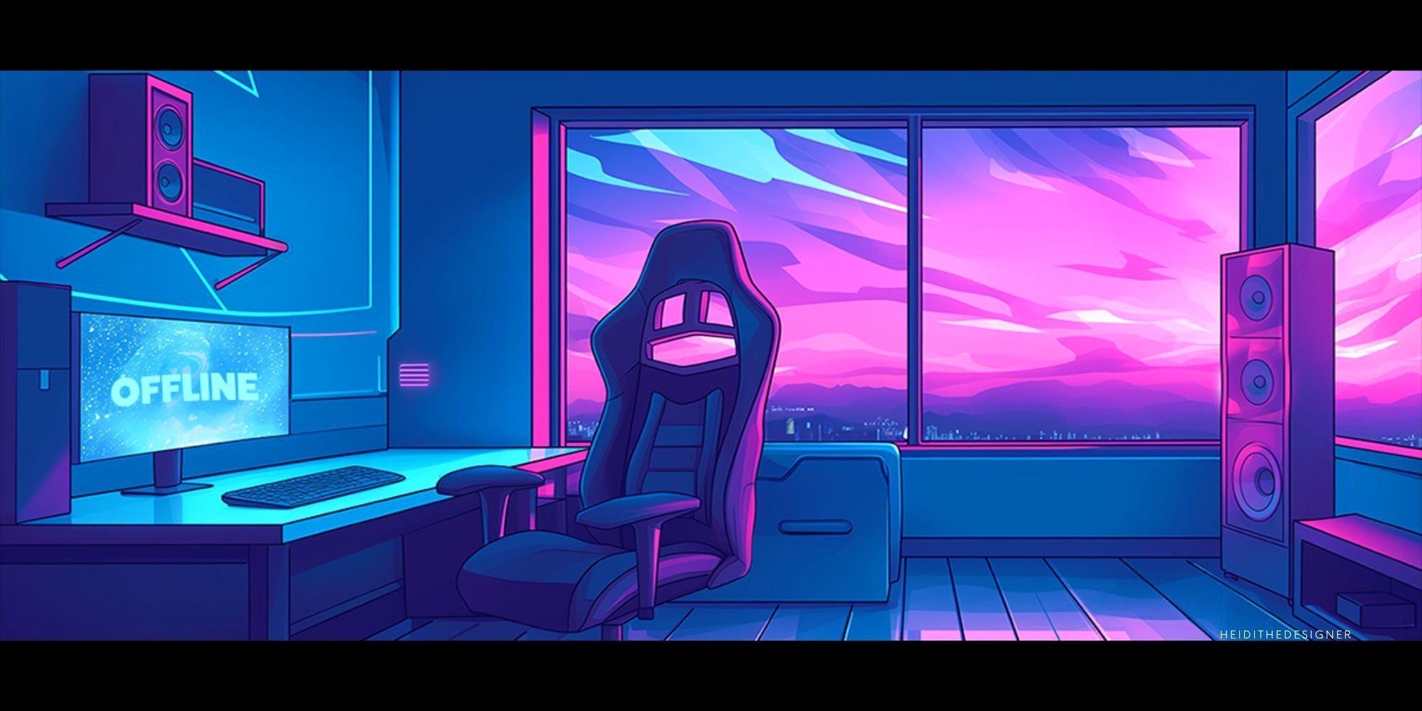 Lofi Aesthetic Twitch Banners: Pink, Minimalist Backgrounds Lofi Aesthetic Twitch Banners: Pink, Minimalist Backgrounds
