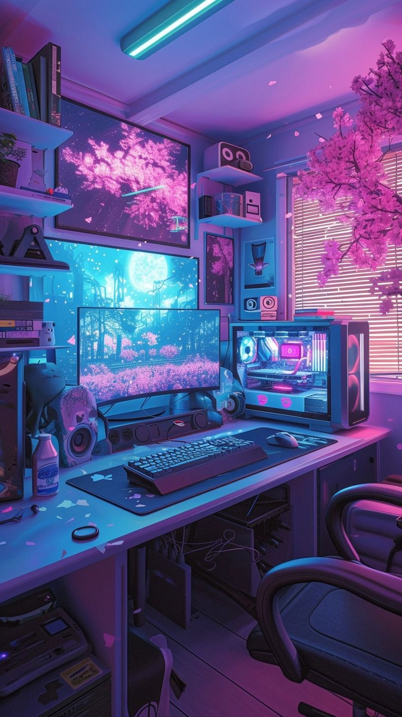 Epic Gaming Room Wallpapers to Level Up Your Space Epic Gaming Room Wallpapers to Level Up Your Space