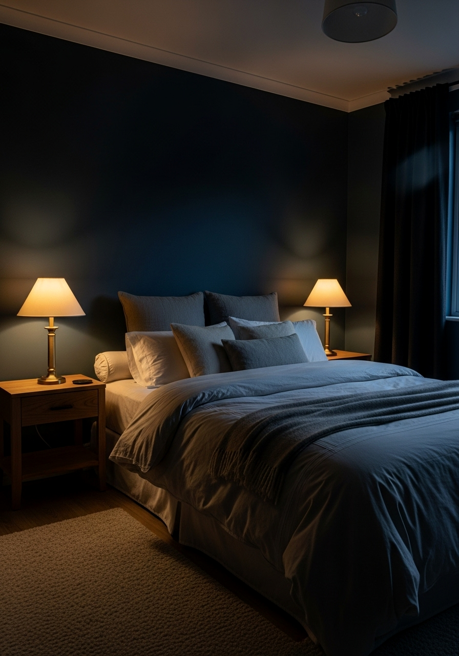 Sleep Better: Transform Your Bedroom into a Dark Cozy Oasis Sleep Better: Transform Your Bedroom into a Dark Cozy Oasis