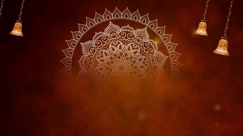 Mandalas & Bells: Spiritual Devotional Backgrounds Mandalas & Bells: Spiritual Devotional Backgrounds