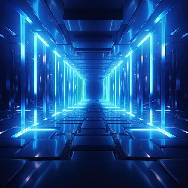 Neon Blue Abstract Backgrounds for YouTube Neon Blue Abstract Backgrounds for YouTube