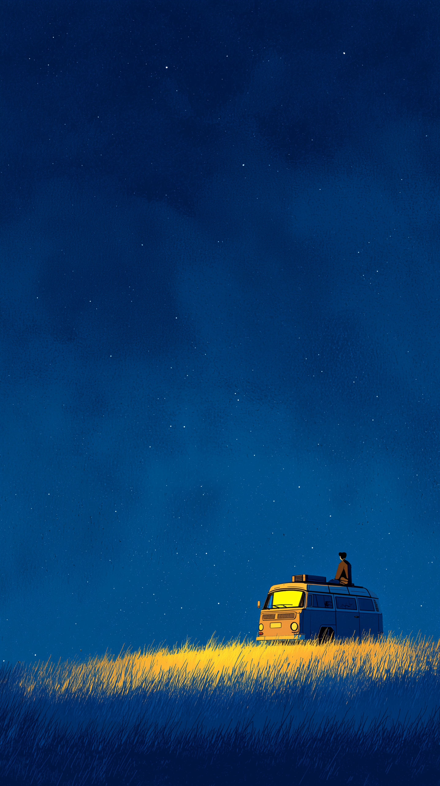 Serene Night Sky Escape Serene Night Sky Escape