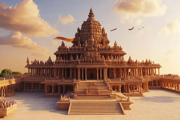 Ram Mandir: Breathtaking AI-Generated Image Revealed Ram Mandir: Breathtaking AI-Generated Image Revealed