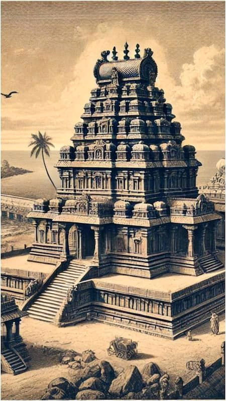 Rameshwaram Temple 100 Years Ago: Breathtaking AI Reveals Rameshwaram Temple 100 Years Ago: Breathtaking AI Reveals