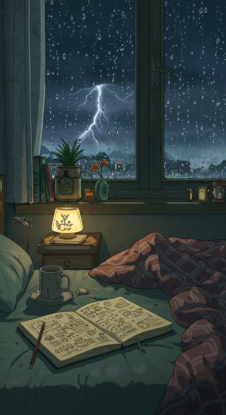 Cozy Rainy Night Anime Wallpapers Cozy Rainy Night Anime Wallpapers