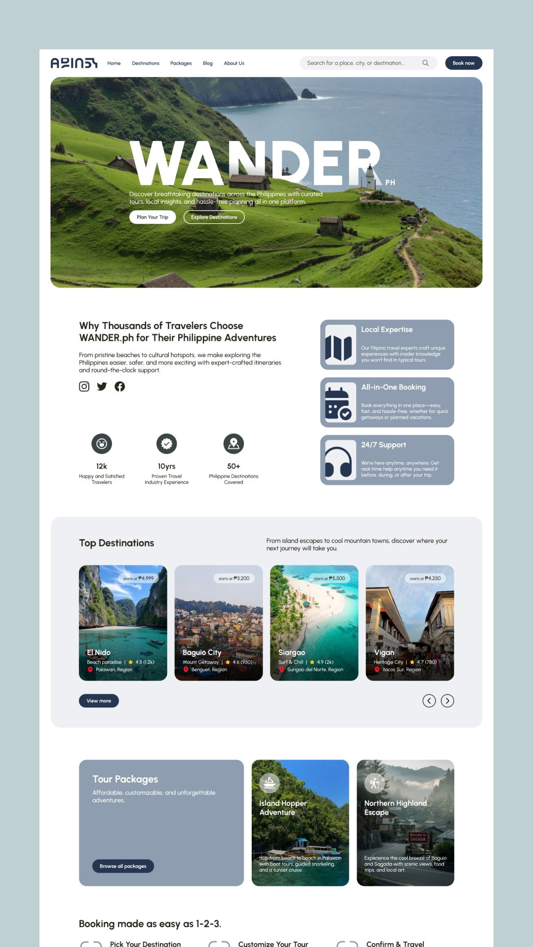 Inspiring Travel Website Designs to Fuel Your Next Adventure