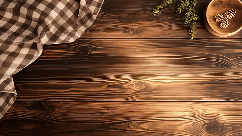 Reclaimed Wood Table Top Background