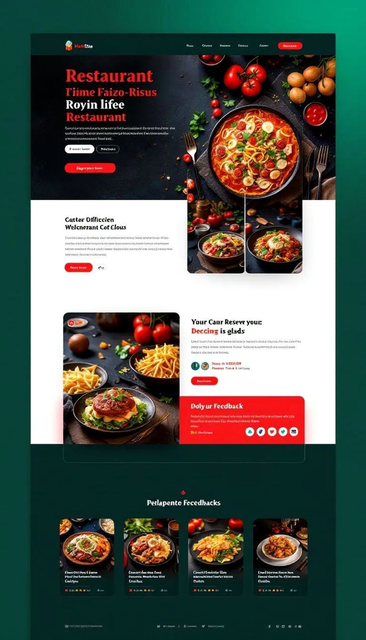 Stunning Restaurant UI Designs to Dine For