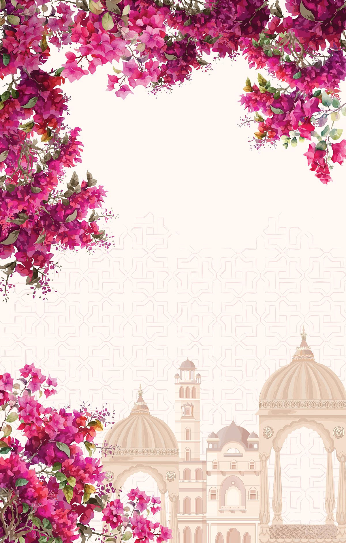 Bougainvillea Beauty in Moroccan Style Bougainvillea Beauty in Moroccan Style