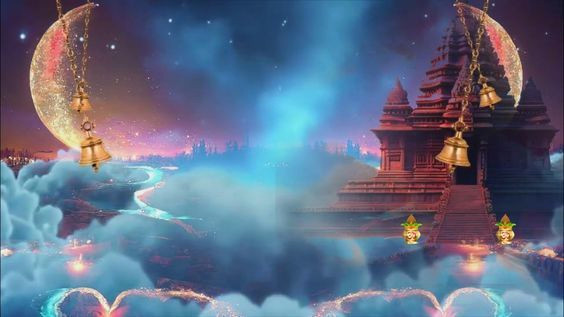 Stunning Temple Backgrounds in HD for Devotional Videos