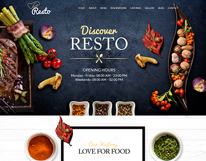 Dramatic Restaurant Websites Inspired by Dark Knight Dramatic Restaurant Websites Inspired by Dark Knight