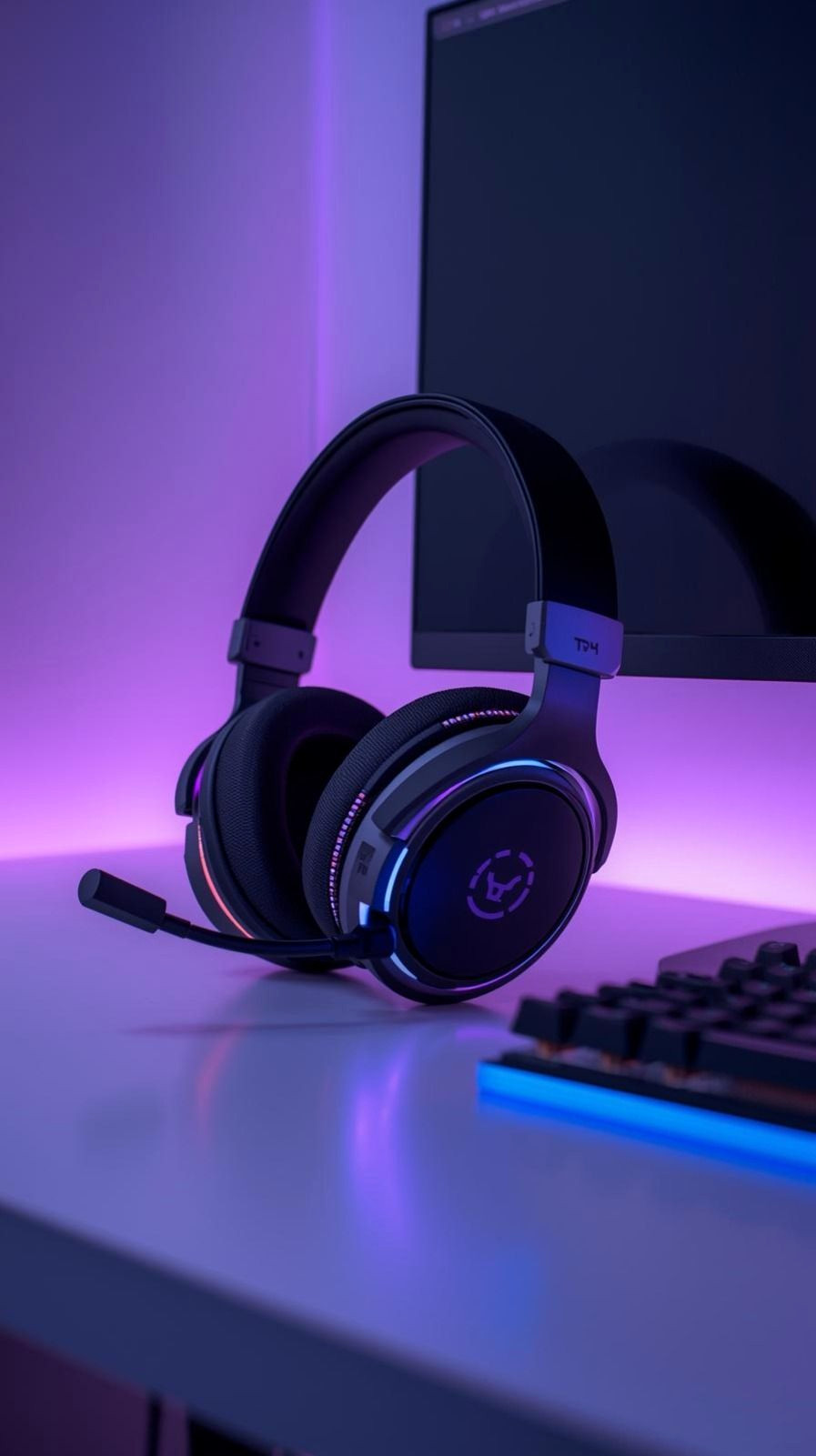 Gaming Headset RGB con Microfono Integrato