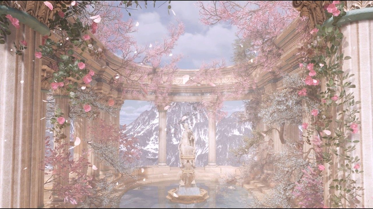 Step into Spring: Immersive Temple Experience Step into Spring: Immersive Temple Experience