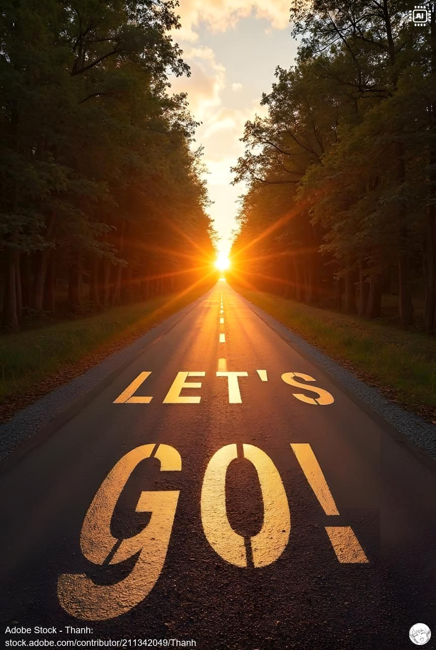 Stunning Yellow Sunset Over a Serene Roadway Stunning Yellow Sunset Over a Serene Roadway