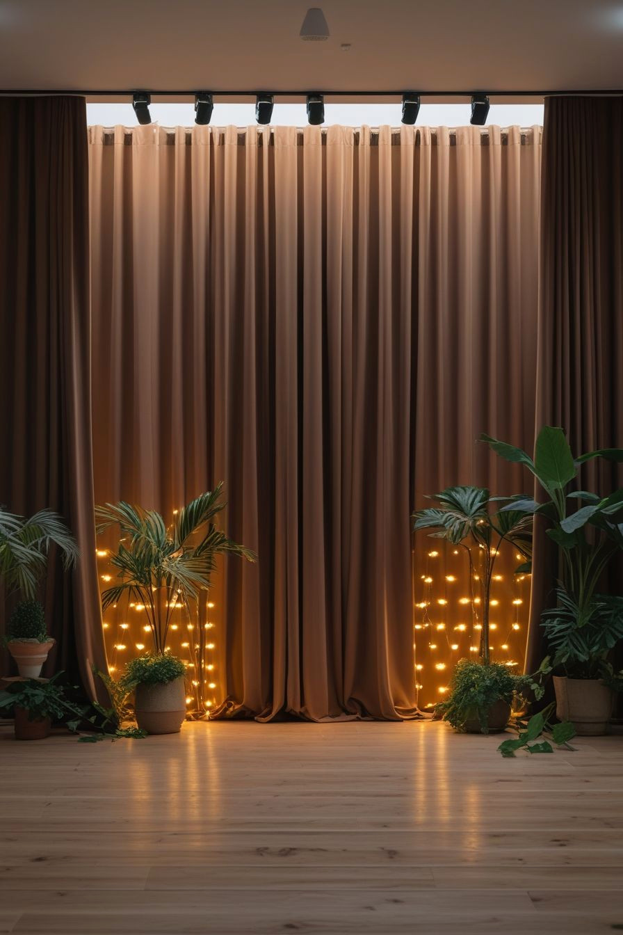 Ambient Curtain Lighting for a Cozy Oasis Ambient Curtain Lighting for a Cozy Oasis
