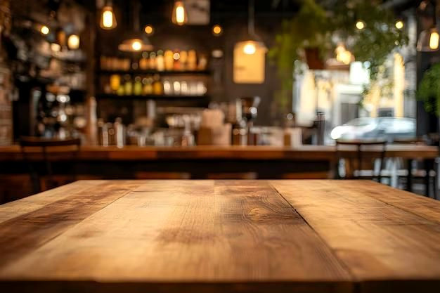 Rustic Charm in a Modern Cafe Rustic Charm in a Modern Cafe