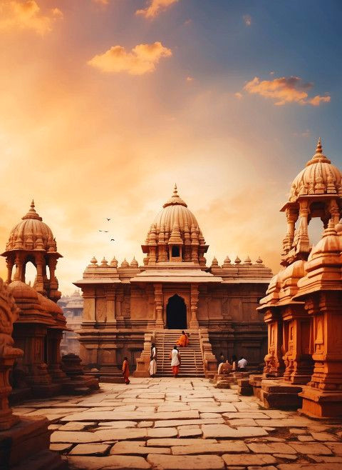 Download Stunning Ayodhya Ram Mandir HD Backgrounds for Free Download Stunning Ayodhya Ram Mandir HD Backgrounds for Free