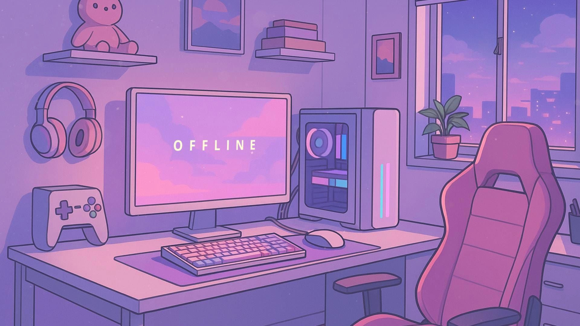 Cozy Anime Gaming Room Setup Inspiration