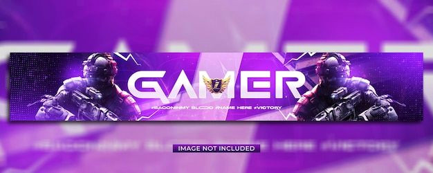 Crie Banners de Esports Eletrônicos com PSDs de IA Premium