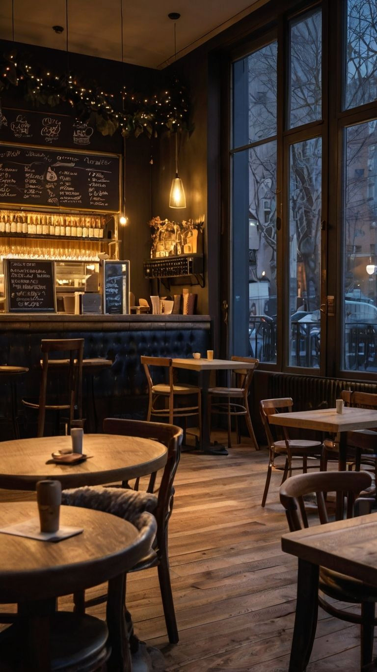 Cozy French Café Nights