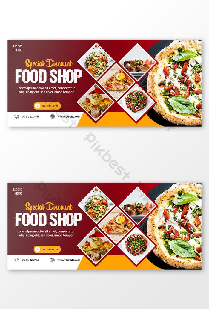 Free Facebook Food Shop Templates to Download